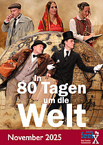 Logo In 80 Tagen um die Welt